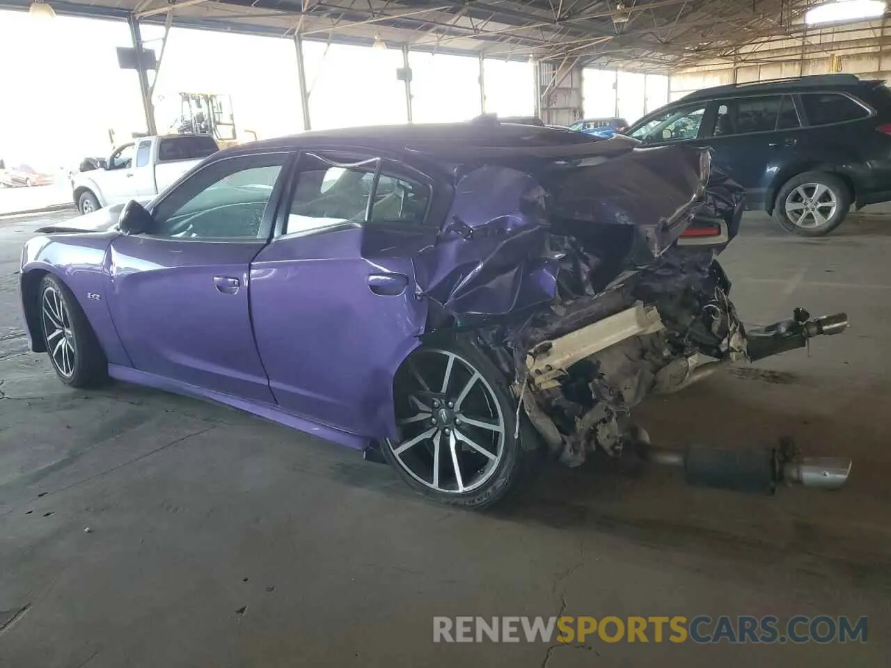 2 Photograph of a damaged car 2C3CDXCT3PH604474 DODGE CHARGER 2023