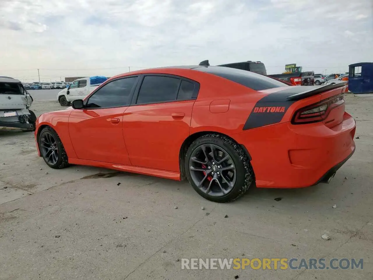 2 Photograph of a damaged car 2C3CDXCT3PH607715 DODGE CHARGER 2023