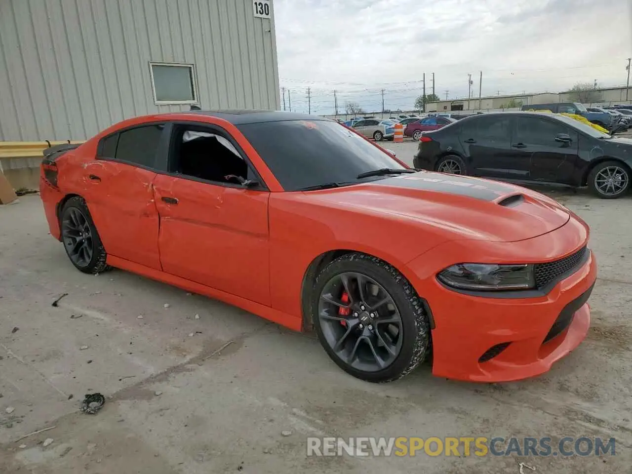 4 Photograph of a damaged car 2C3CDXCT3PH607715 DODGE CHARGER 2023