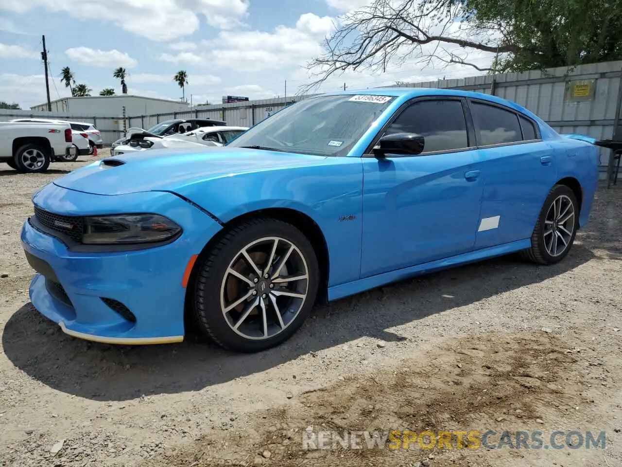 1 Photograph of a damaged car 2C3CDXCT3PH673441 DODGE CHARGER 2023