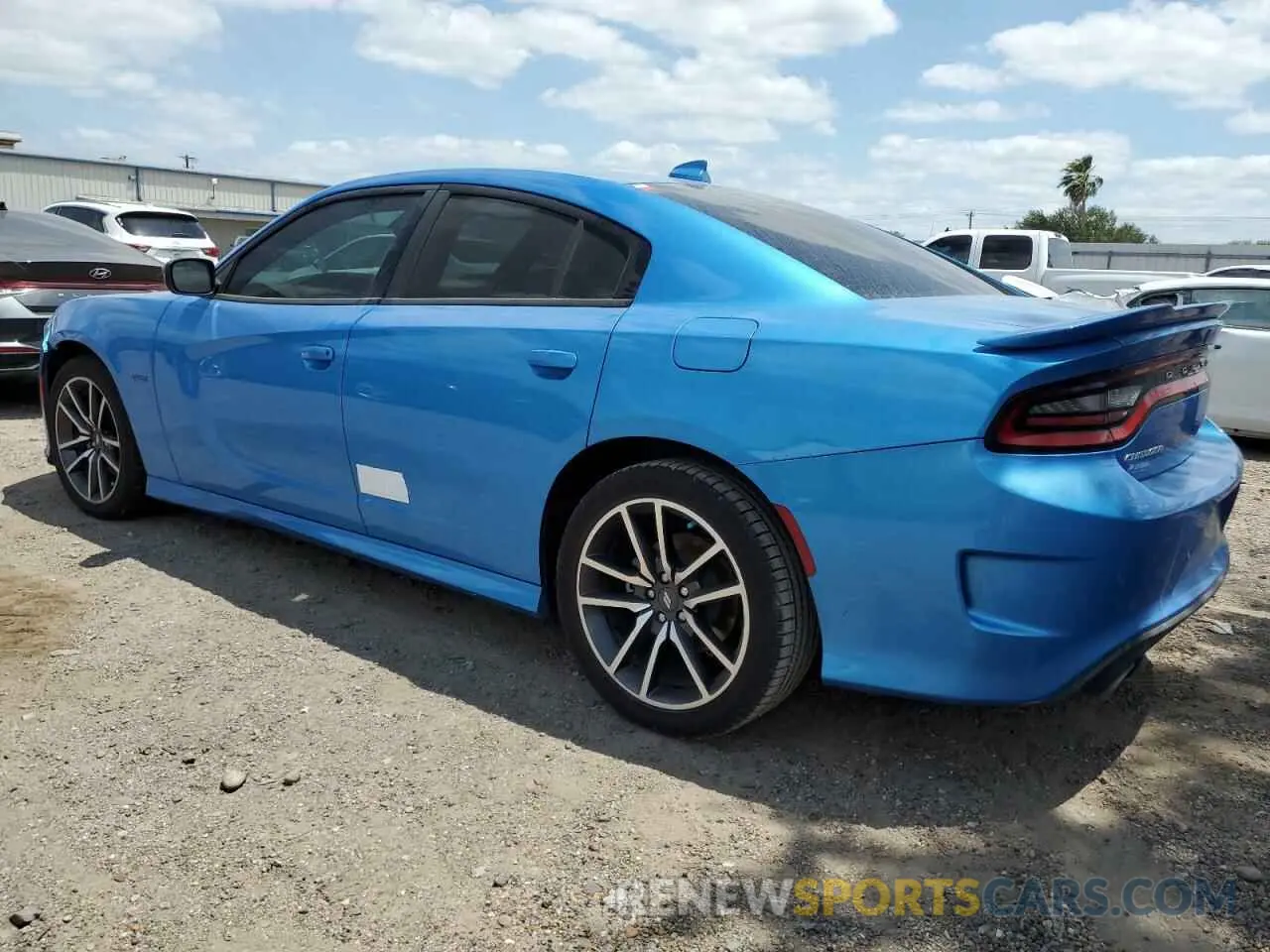 2 Photograph of a damaged car 2C3CDXCT3PH673441 DODGE CHARGER 2023