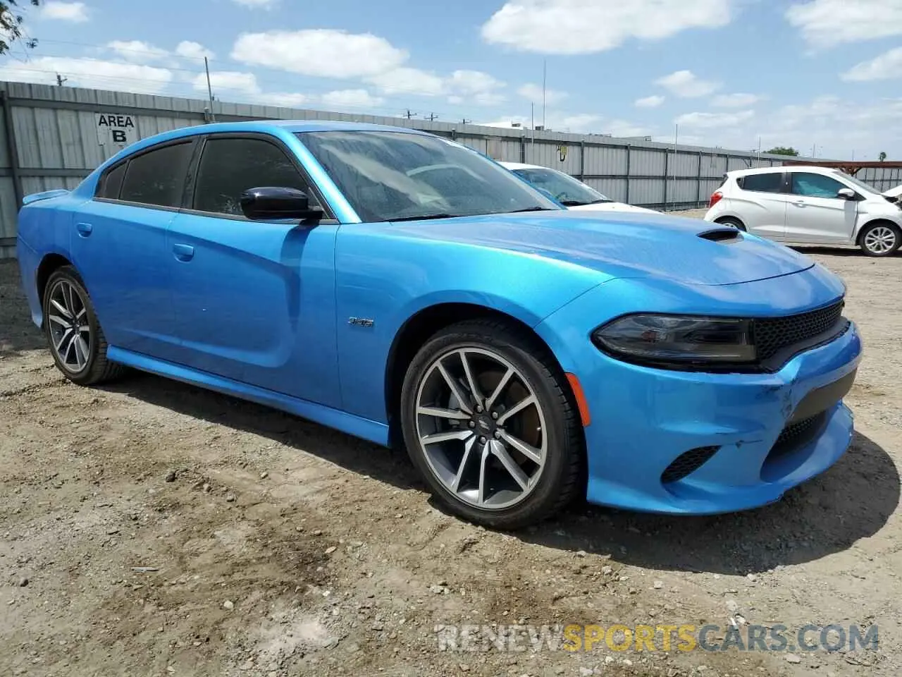 4 Photograph of a damaged car 2C3CDXCT3PH673441 DODGE CHARGER 2023