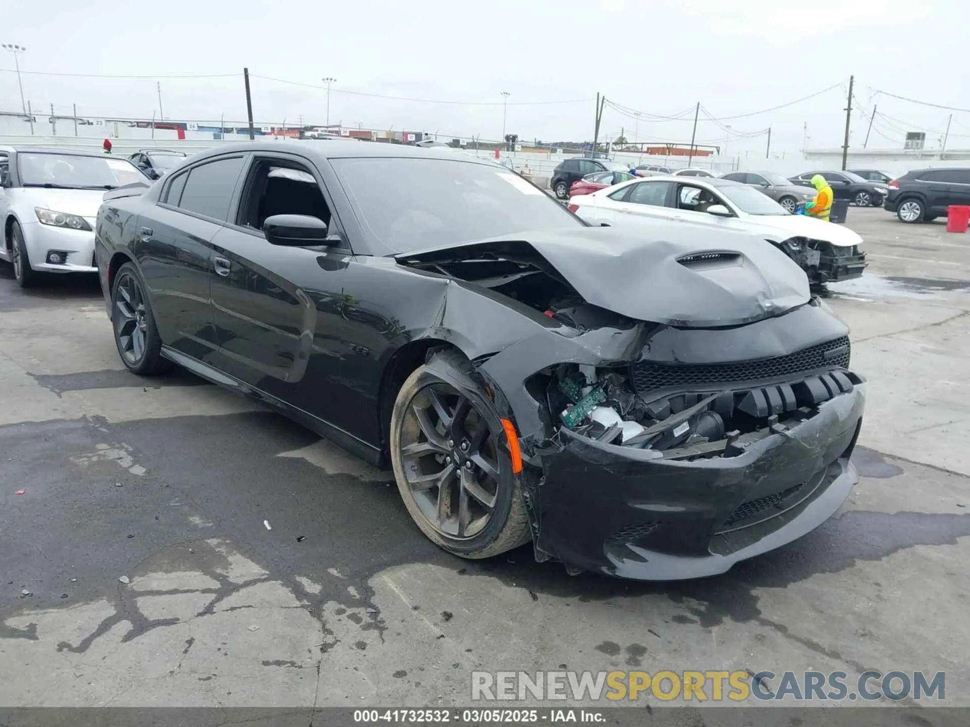 1 Photograph of a damaged car 2C3CDXCT3PH687565 DODGE CHARGER 2023