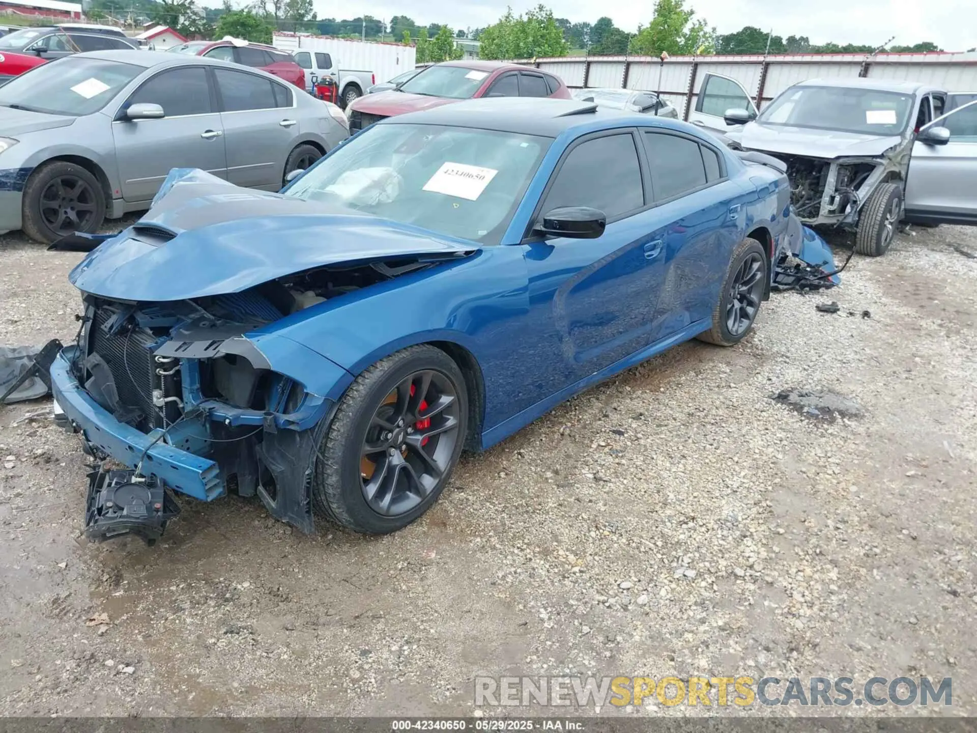 2 Photograph of a damaged car 2C3CDXCT4PH531650 DODGE CHARGER 2023