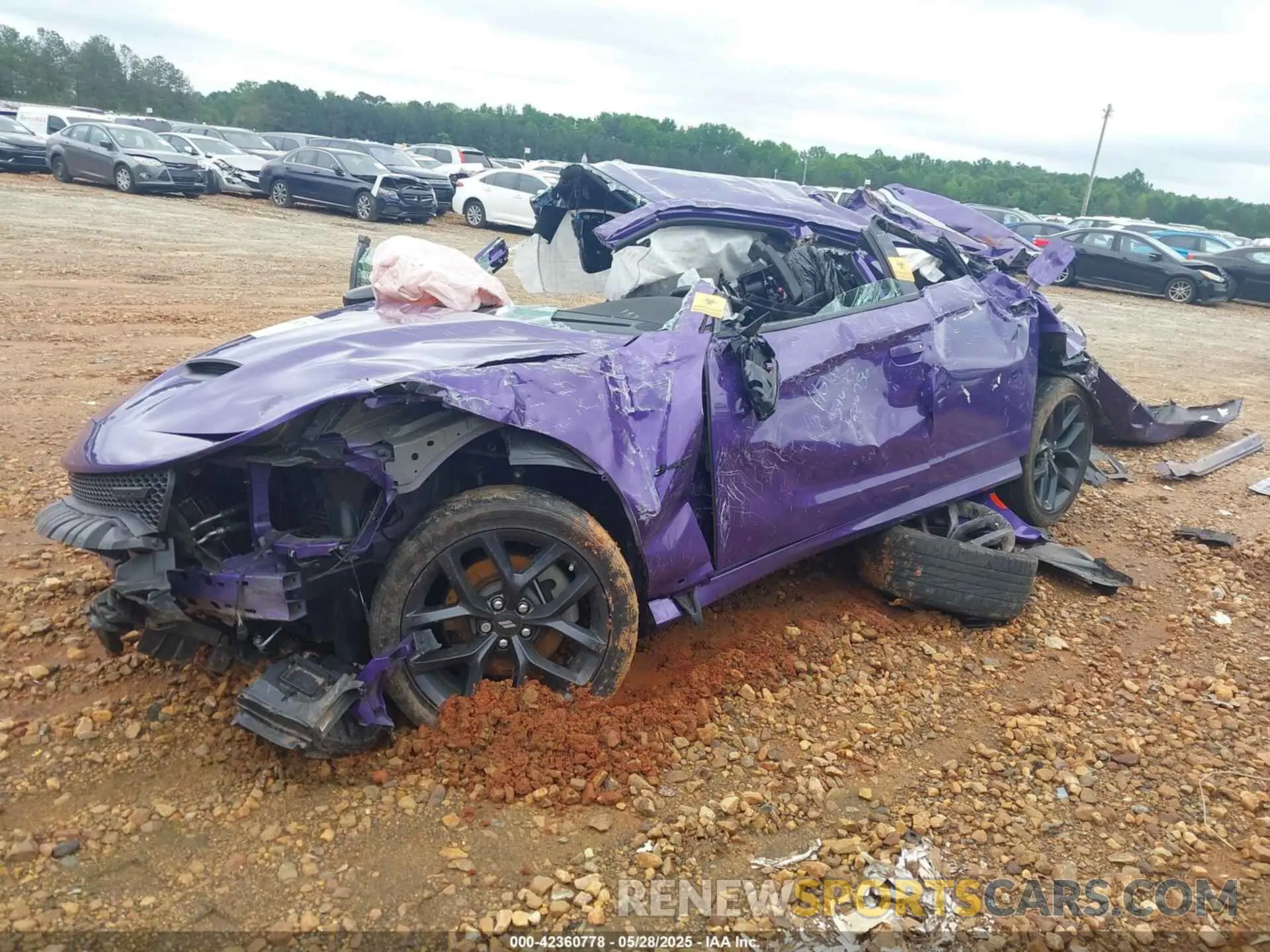 2 Photograph of a damaged car 2C3CDXCT4PH575941 DODGE CHARGER 2023