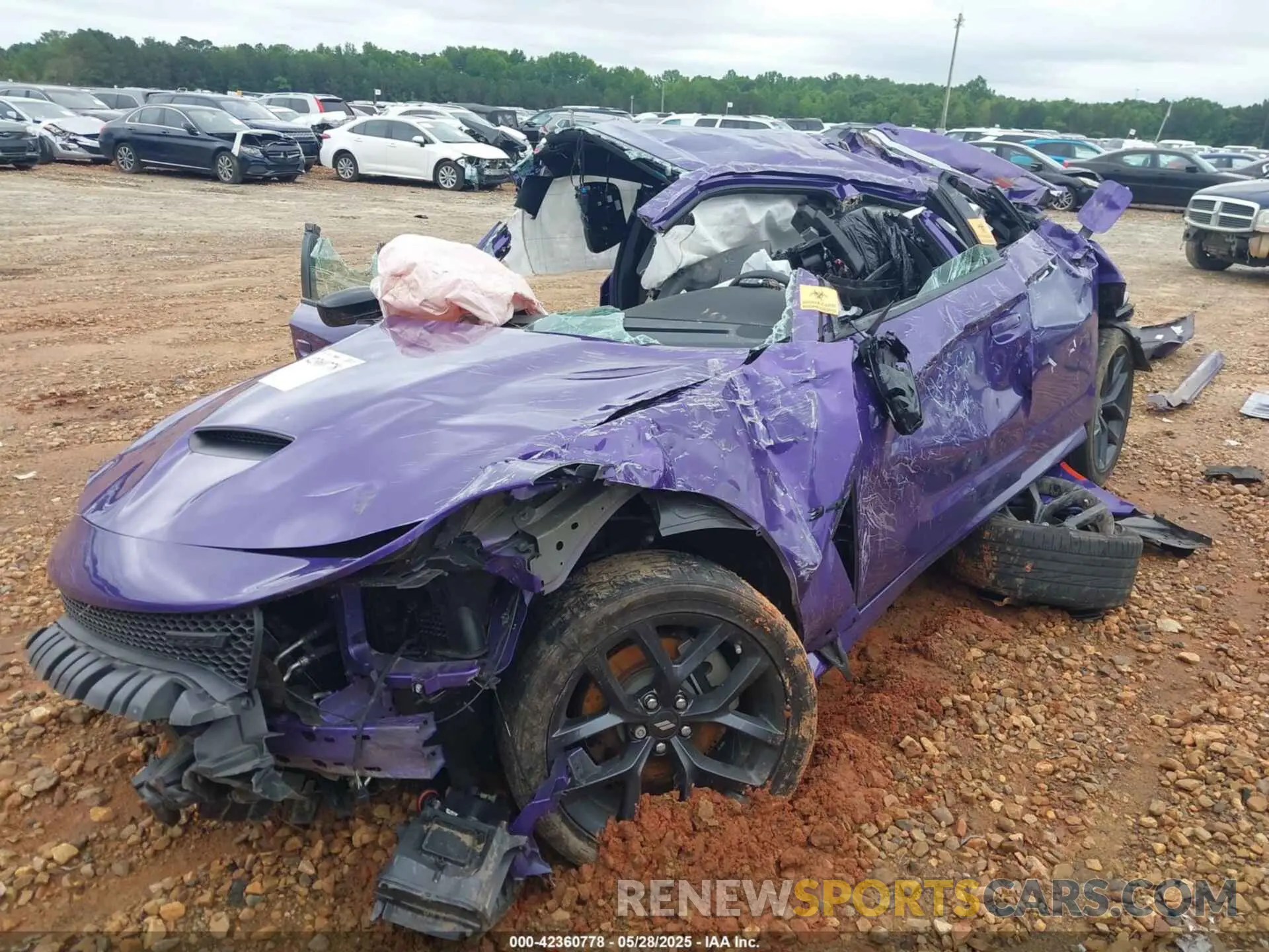 6 Photograph of a damaged car 2C3CDXCT4PH575941 DODGE CHARGER 2023