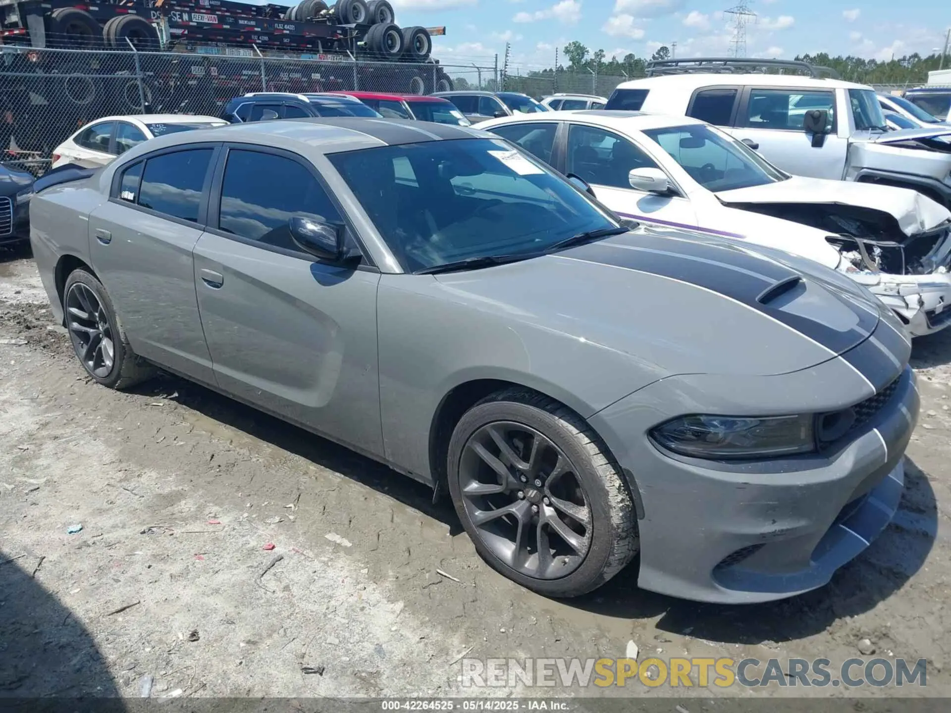 1 Photograph of a damaged car 2C3CDXCT4PH631599 DODGE CHARGER 2023