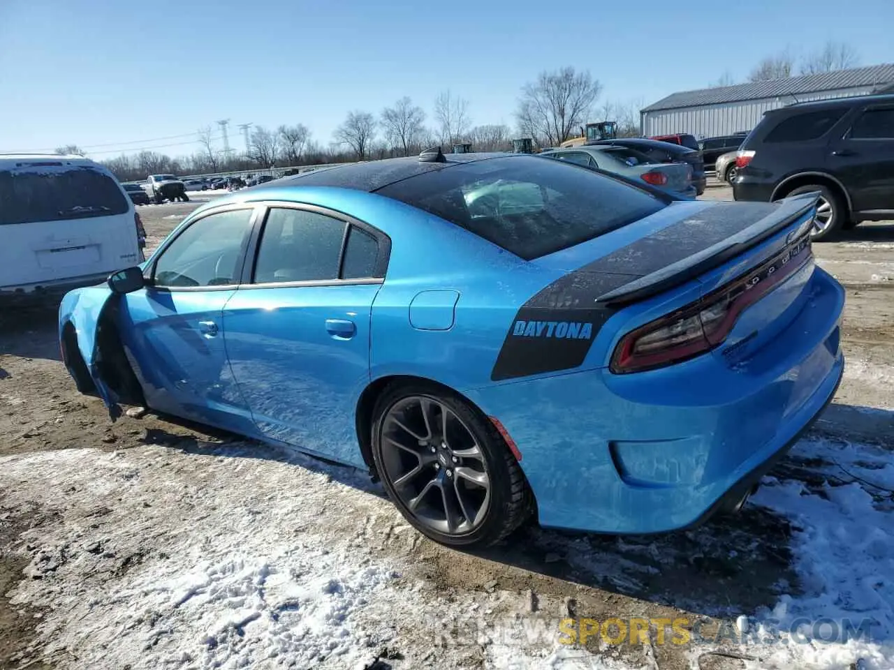 2 Photograph of a damaged car 2C3CDXCT4PH631649 DODGE CHARGER 2023