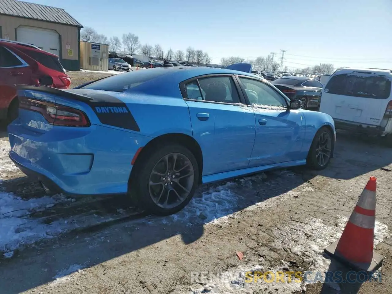3 Photograph of a damaged car 2C3CDXCT4PH631649 DODGE CHARGER 2023