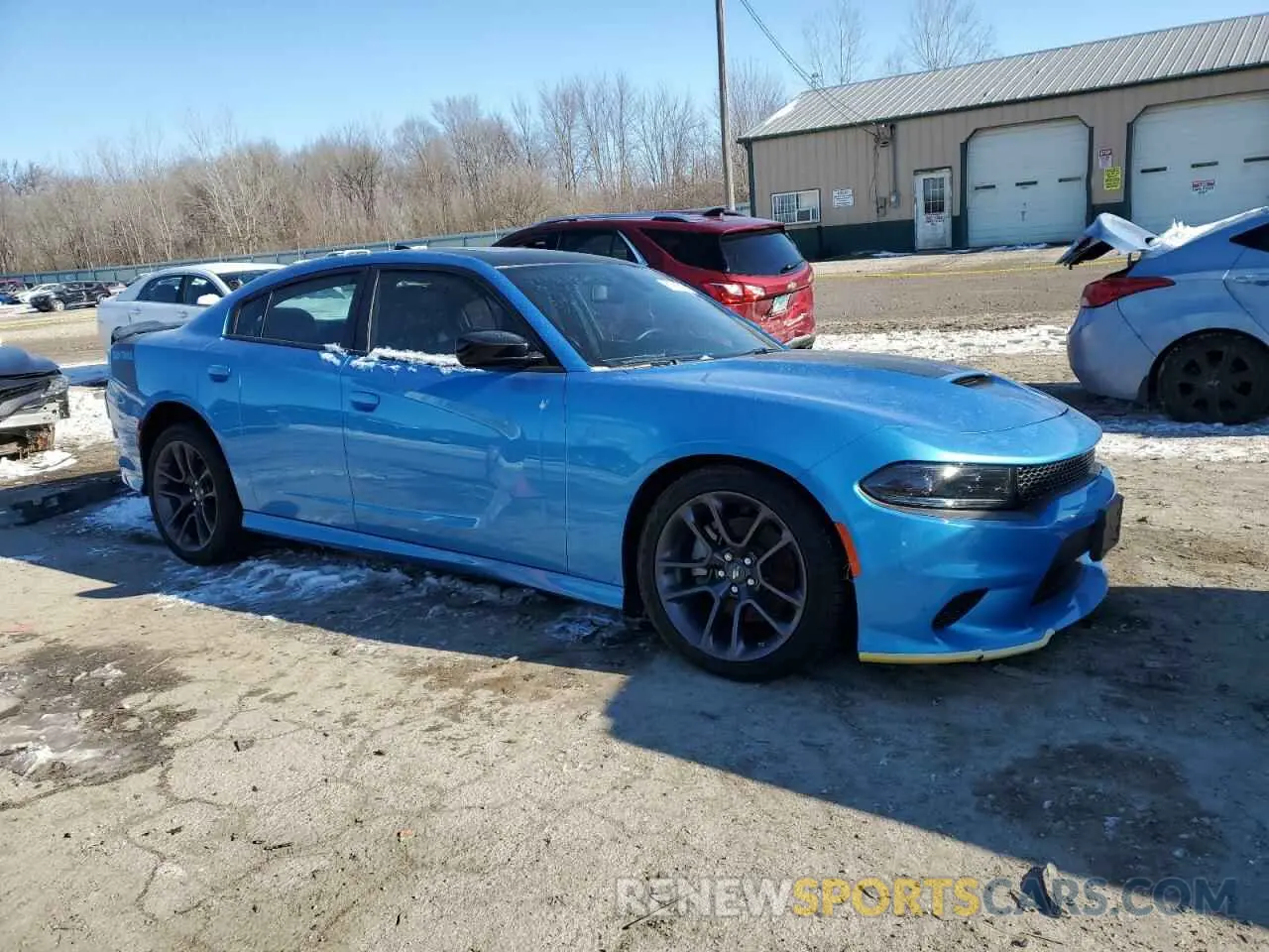 4 Photograph of a damaged car 2C3CDXCT4PH631649 DODGE CHARGER 2023