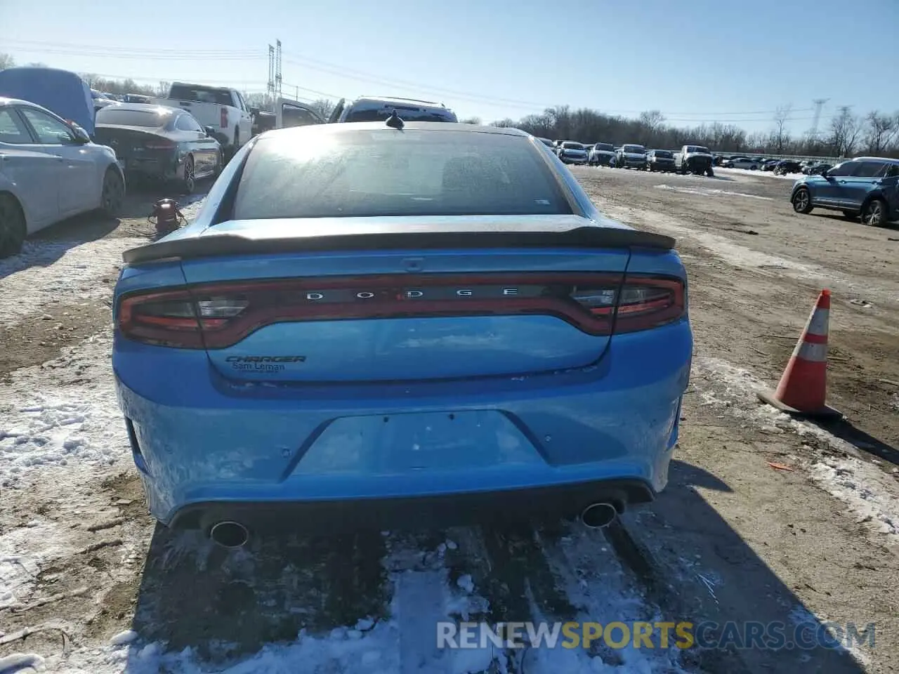 6 Photograph of a damaged car 2C3CDXCT4PH631649 DODGE CHARGER 2023