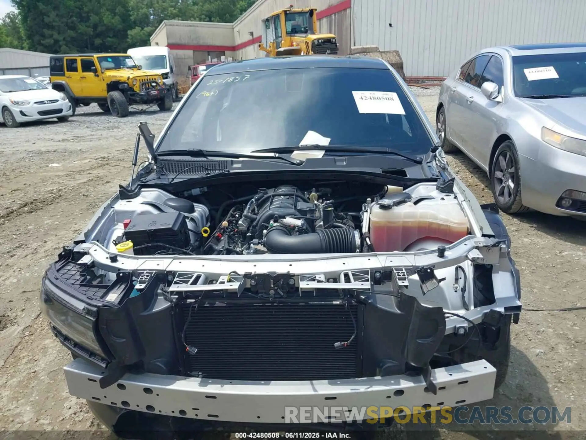 11 Photograph of a damaged car 2C3CDXCT5PH536145 DODGE CHARGER 2023