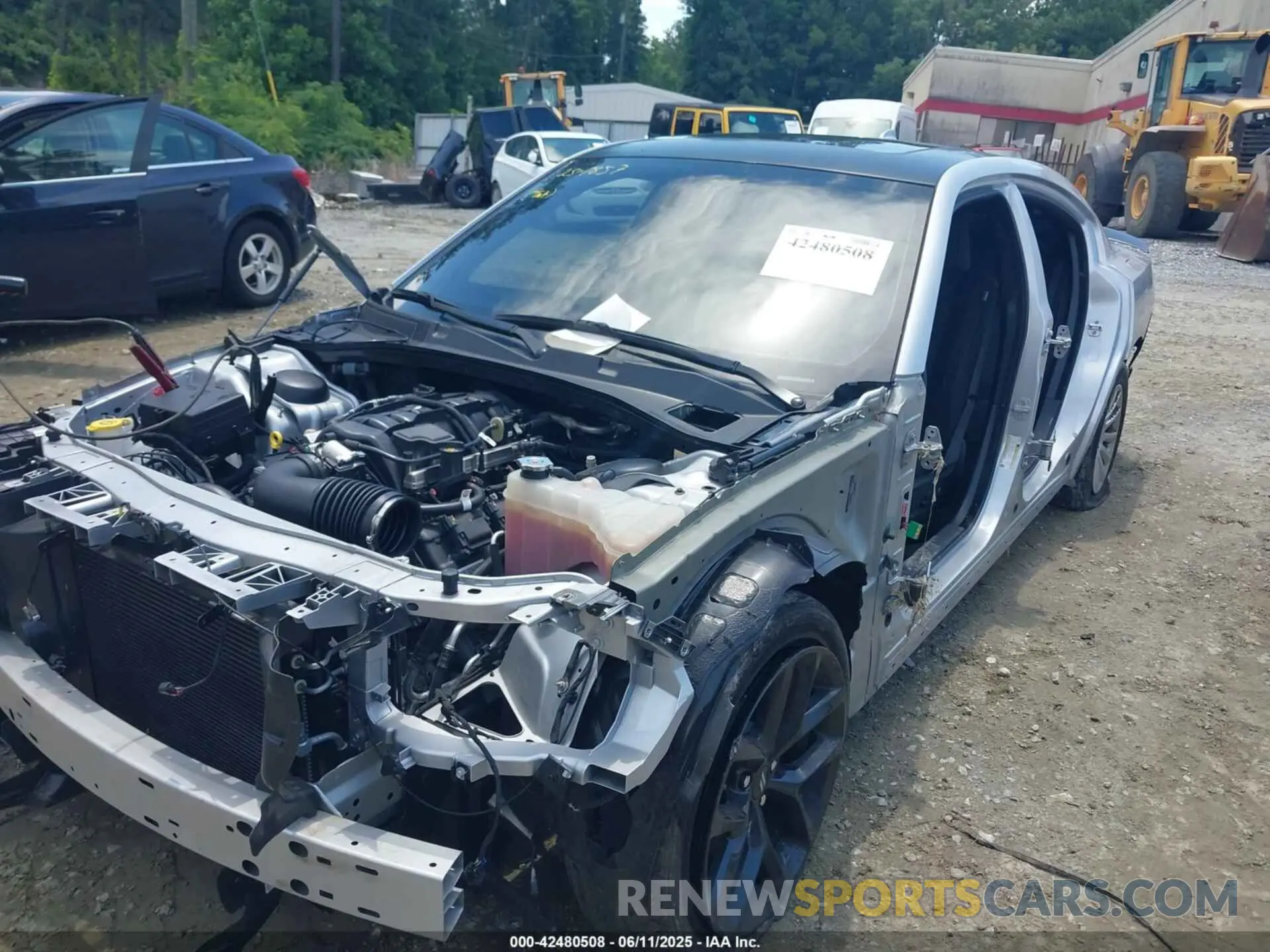 6 Photograph of a damaged car 2C3CDXCT5PH536145 DODGE CHARGER 2023