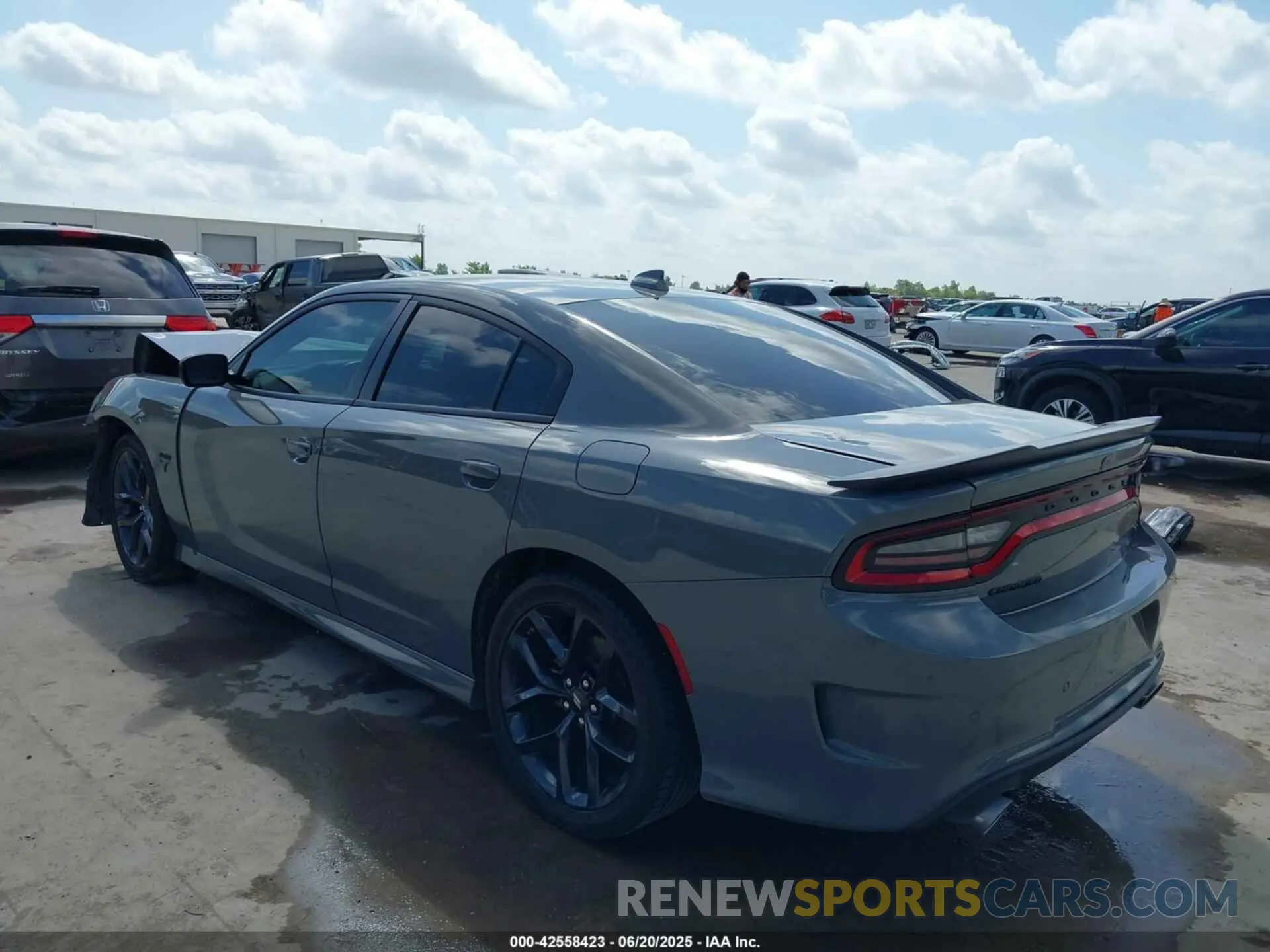 3 Photograph of a damaged car 2C3CDXCT5PH572045 DODGE CHARGER 2023