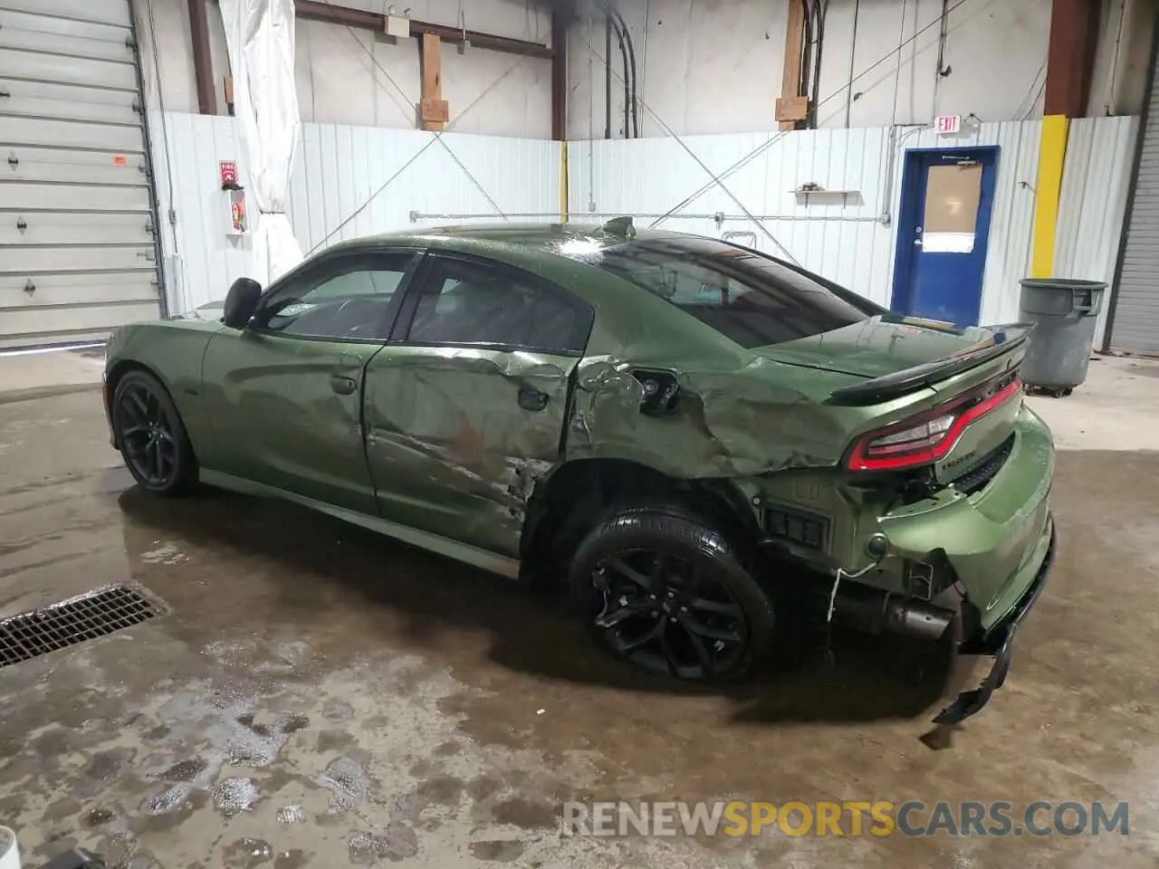 2 Photograph of a damaged car 2C3CDXCT5PH576855 DODGE CHARGER 2023