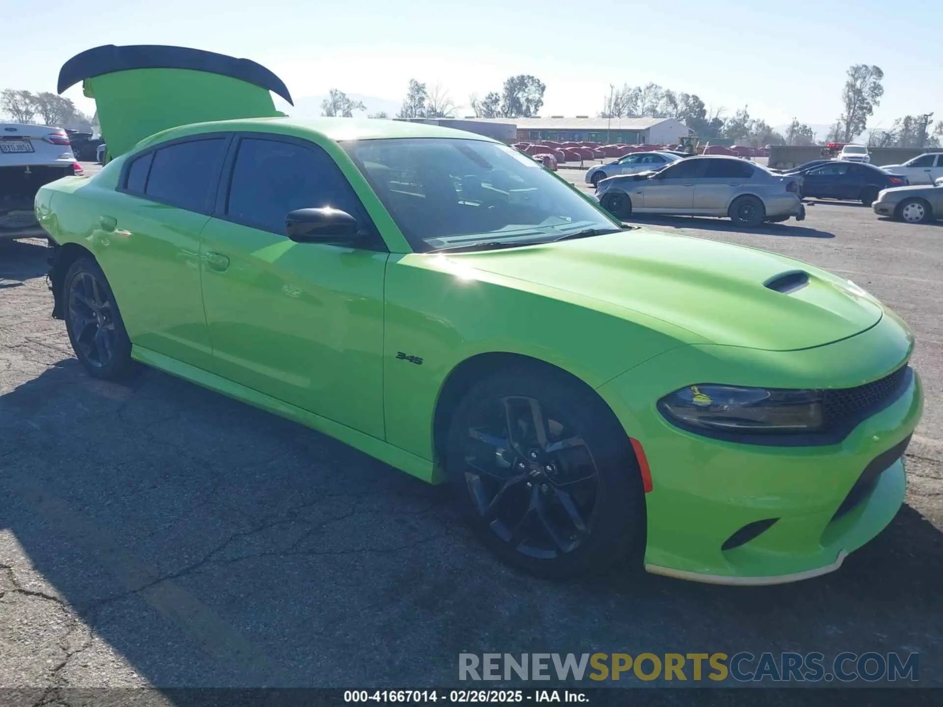 1 Photograph of a damaged car 2C3CDXCT5PH584776 DODGE CHARGER 2023