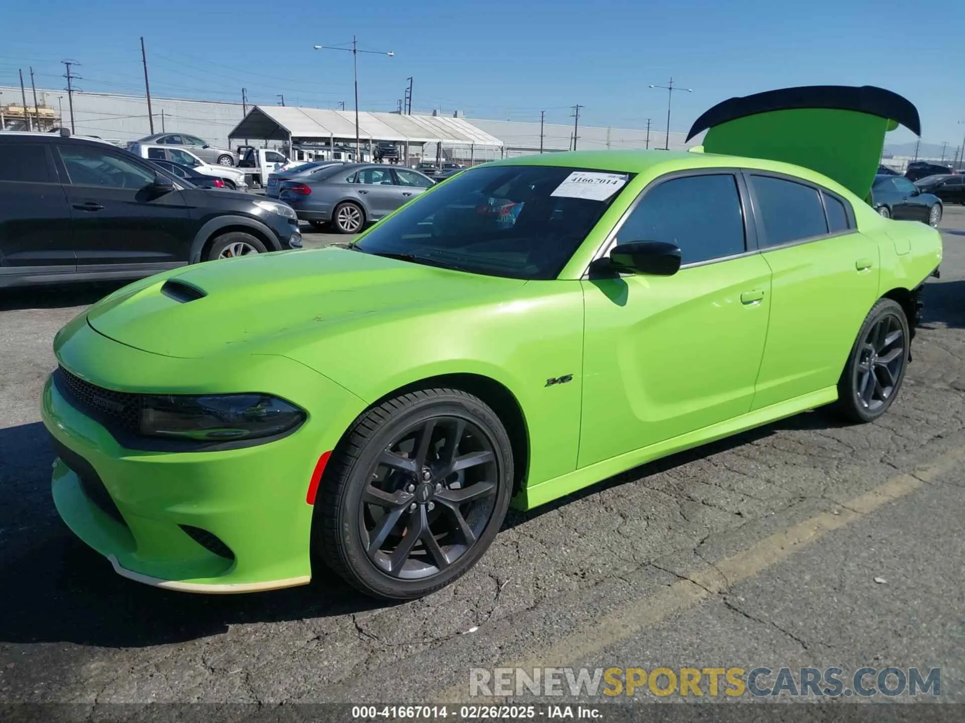 2 Photograph of a damaged car 2C3CDXCT5PH584776 DODGE CHARGER 2023