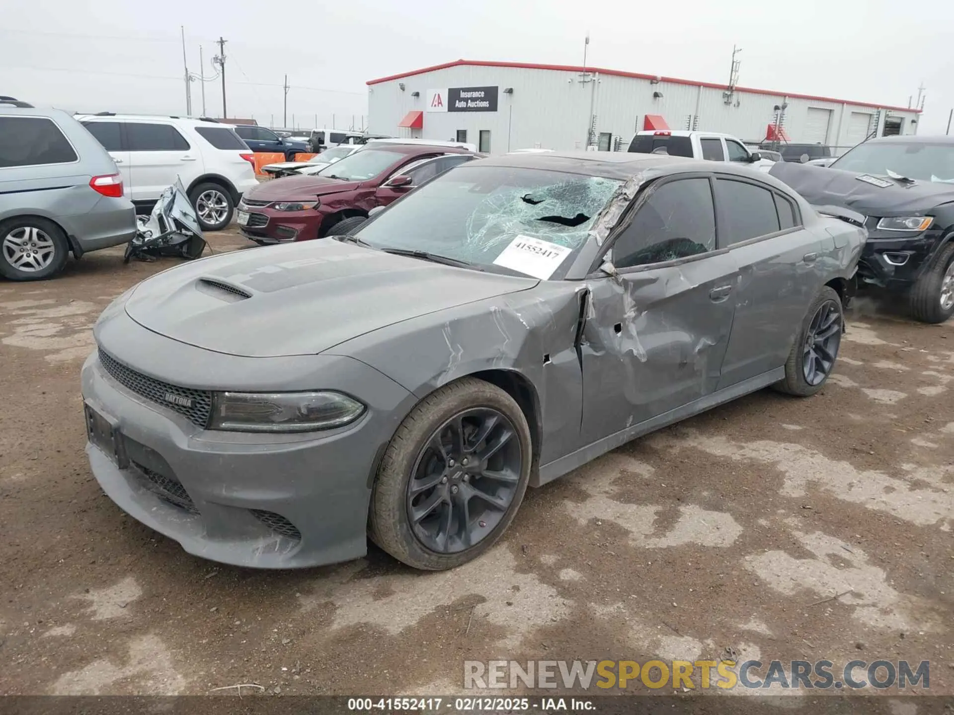 2 Photograph of a damaged car 2C3CDXCT5PH640215 DODGE CHARGER 2023