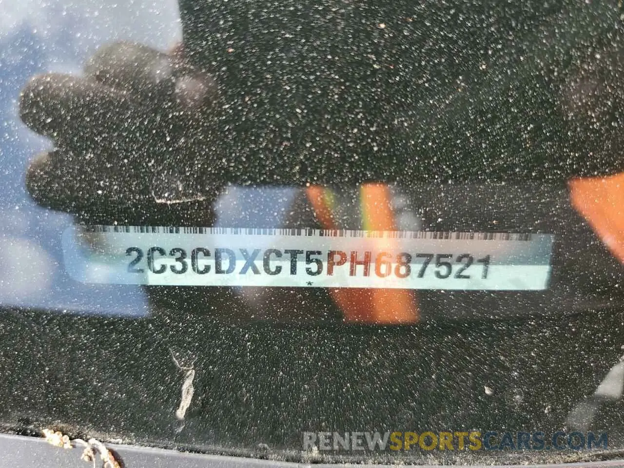 12 Photograph of a damaged car 2C3CDXCT5PH687521 DODGE CHARGER 2023