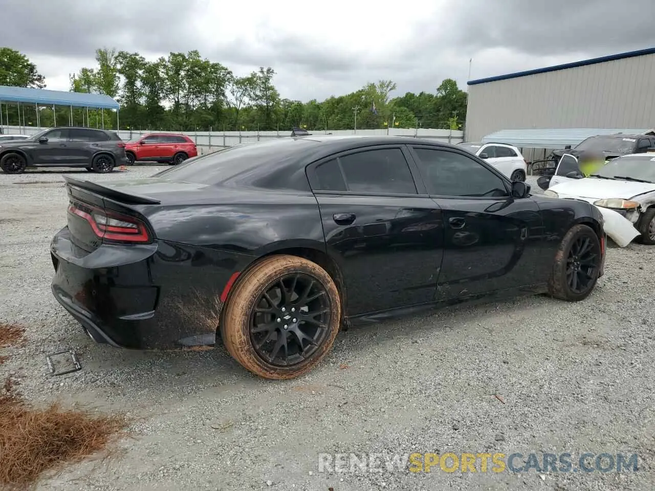 3 Photograph of a damaged car 2C3CDXCT5PH687521 DODGE CHARGER 2023