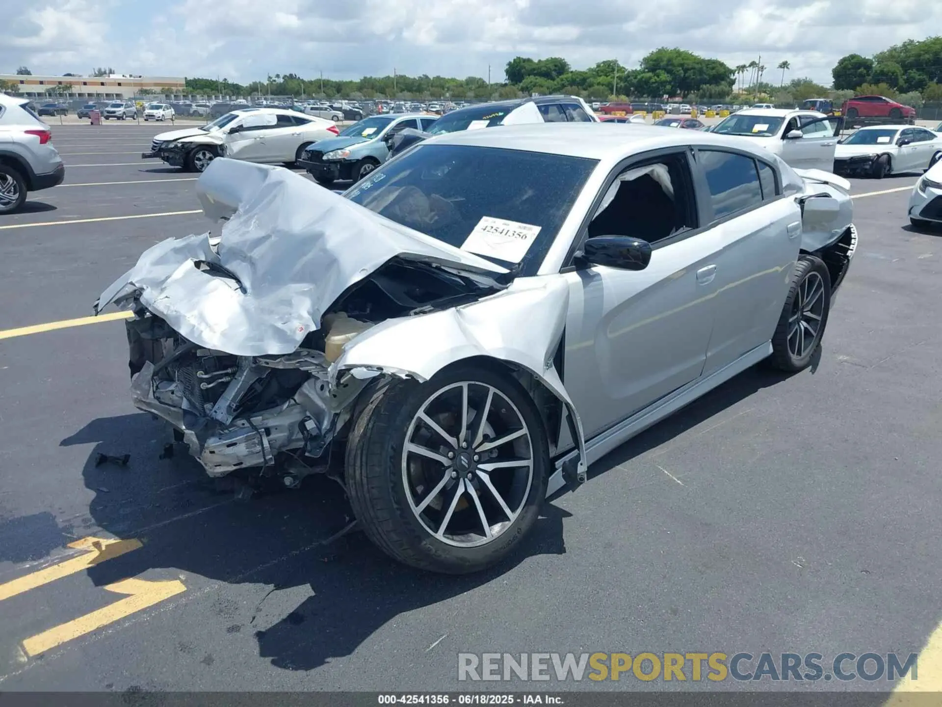 2 Photograph of a damaged car 2C3CDXCT6PH591428 DODGE CHARGER 2023