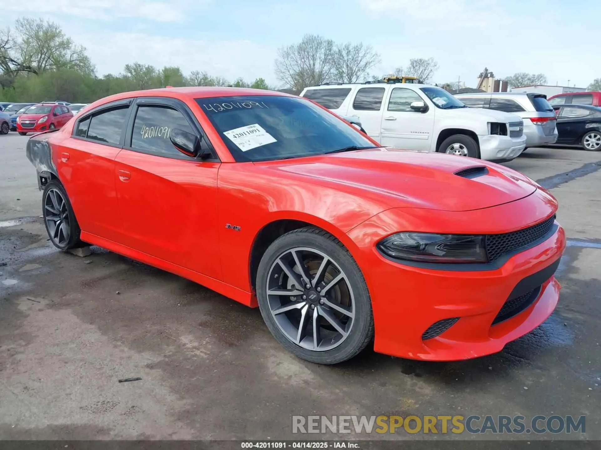 1 Photograph of a damaged car 2C3CDXCT7PH558034 DODGE CHARGER 2023