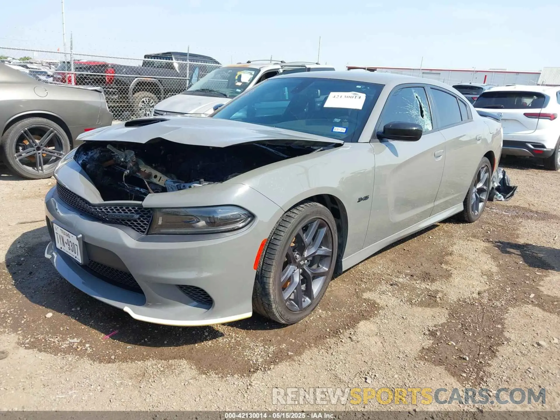 2 Photograph of a damaged car 2C3CDXCT7PH684944 DODGE CHARGER 2023