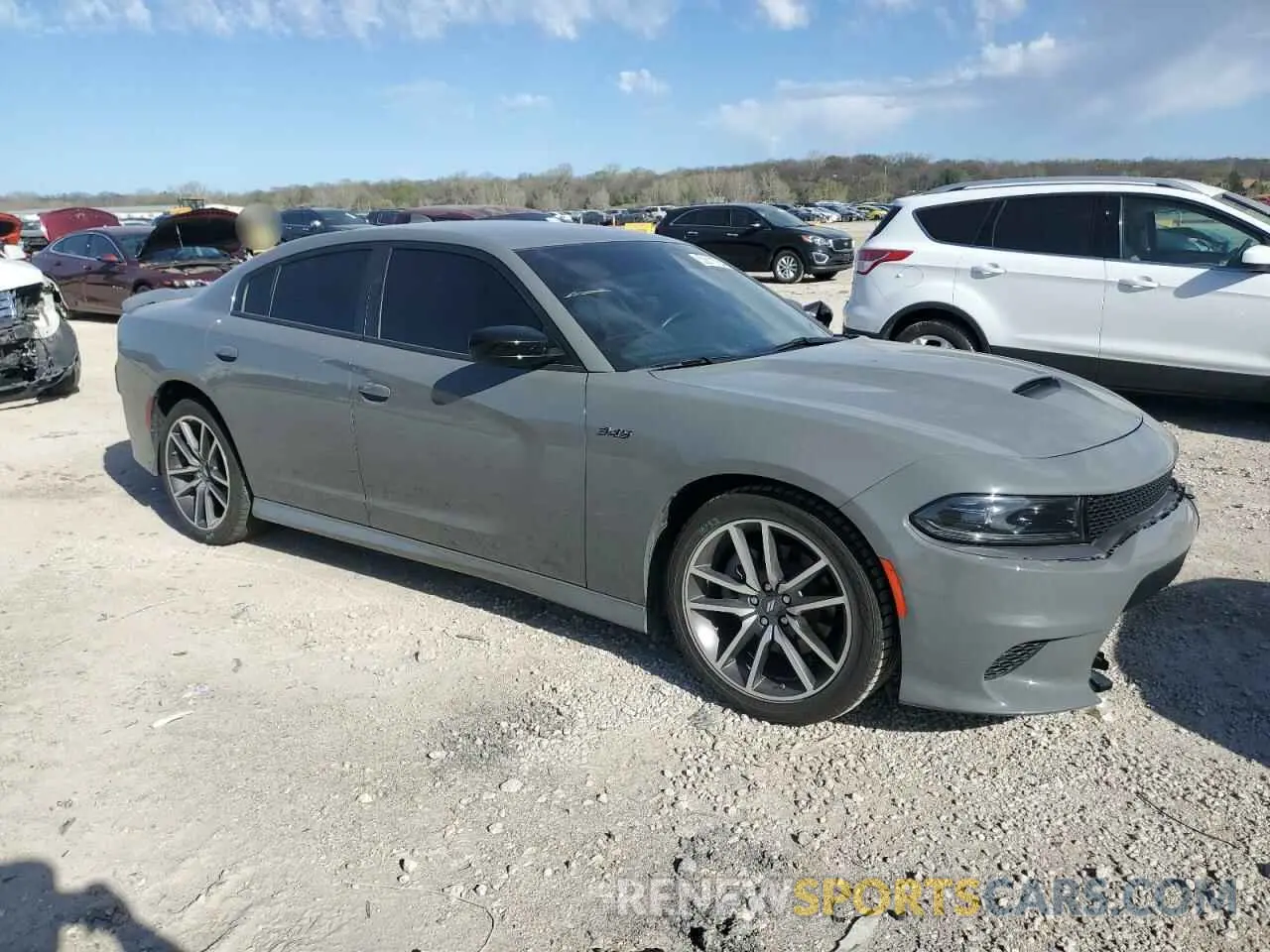 4 Photograph of a damaged car 2C3CDXCT7PH702830 DODGE CHARGER 2023
