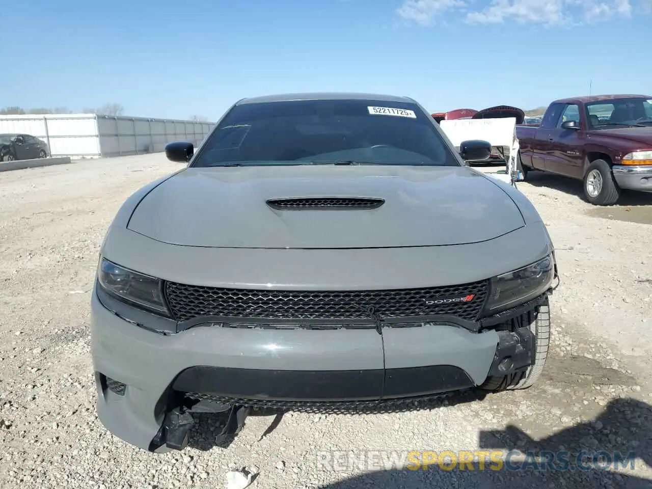 5 Photograph of a damaged car 2C3CDXCT7PH702830 DODGE CHARGER 2023