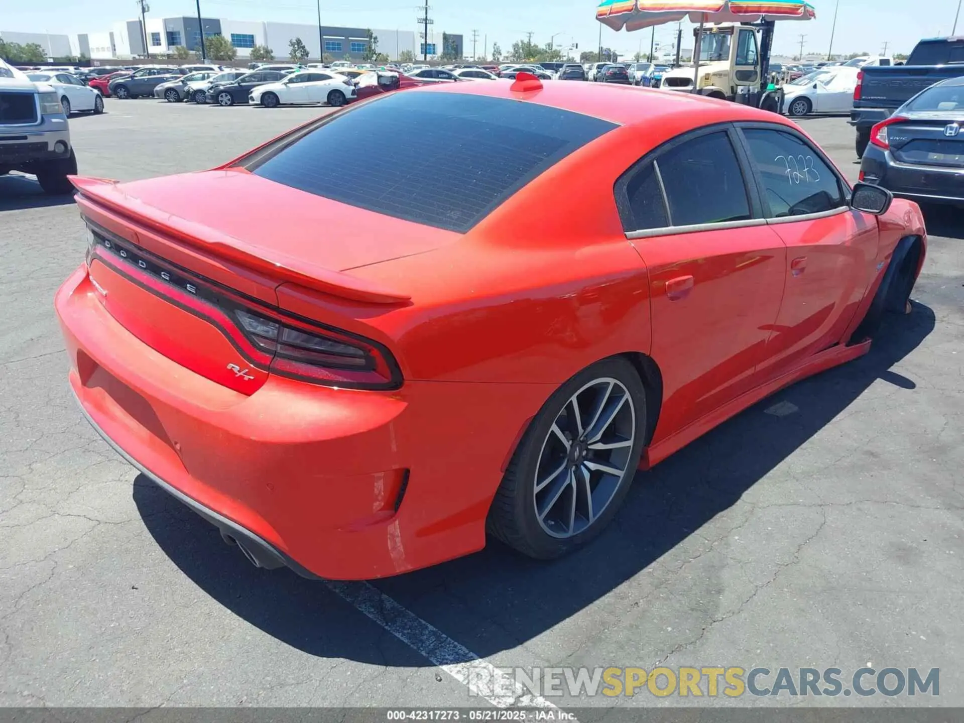 4 Photograph of a damaged car 2C3CDXCT7PH707848 DODGE CHARGER 2023
