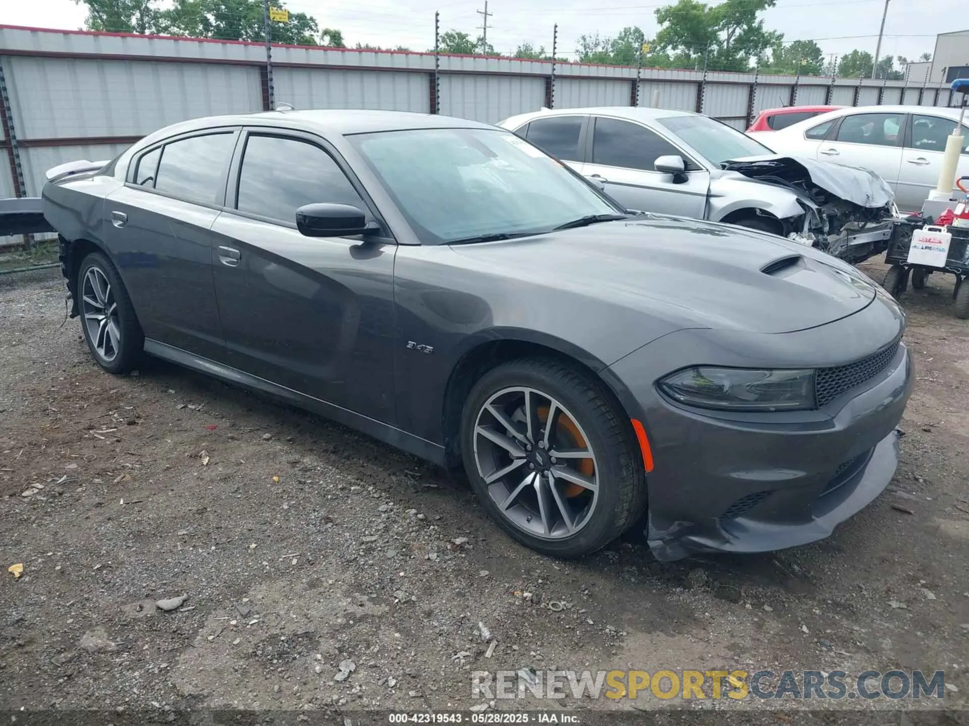1 Photograph of a damaged car 2C3CDXCT8PH684936 DODGE CHARGER 2023