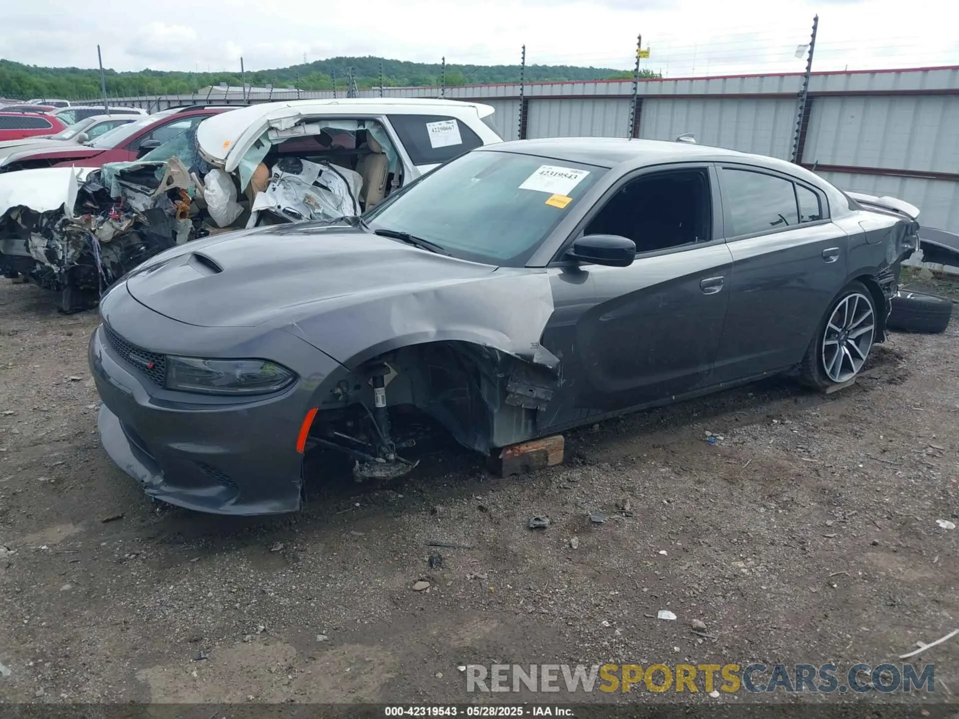 2 Photograph of a damaged car 2C3CDXCT8PH684936 DODGE CHARGER 2023