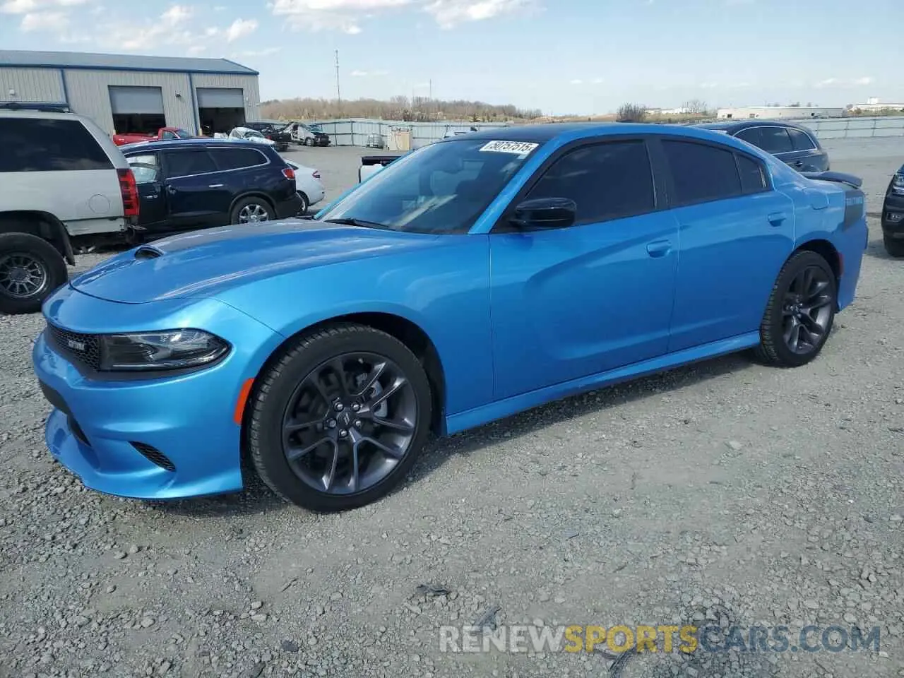 1 Photograph of a damaged car 2C3CDXCT8PH690395 DODGE CHARGER 2023