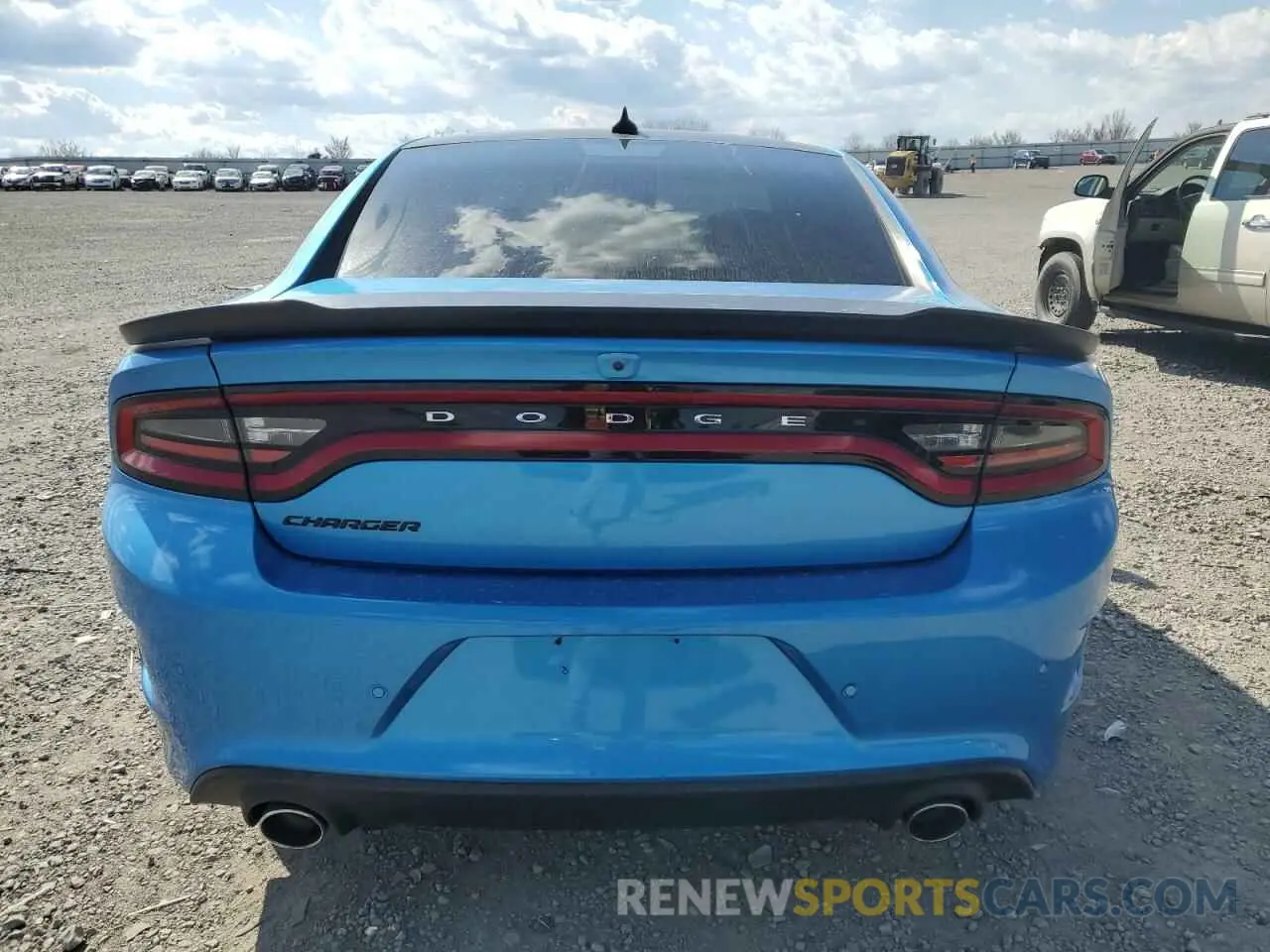 6 Photograph of a damaged car 2C3CDXCT8PH690395 DODGE CHARGER 2023