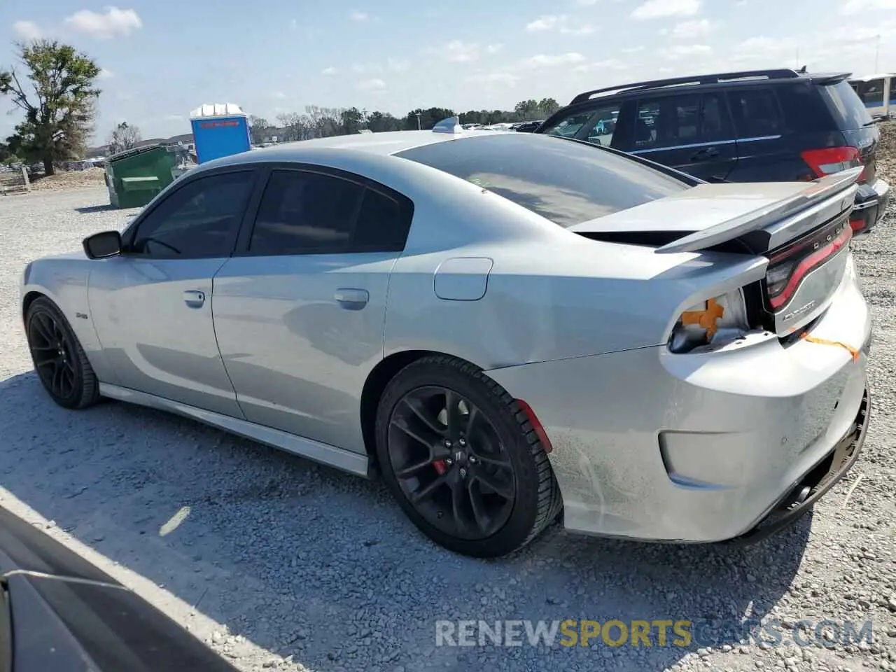 2 Photograph of a damaged car 2C3CDXCT9PH612661 DODGE CHARGER 2023