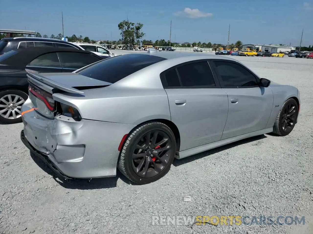 3 Photograph of a damaged car 2C3CDXCT9PH612661 DODGE CHARGER 2023