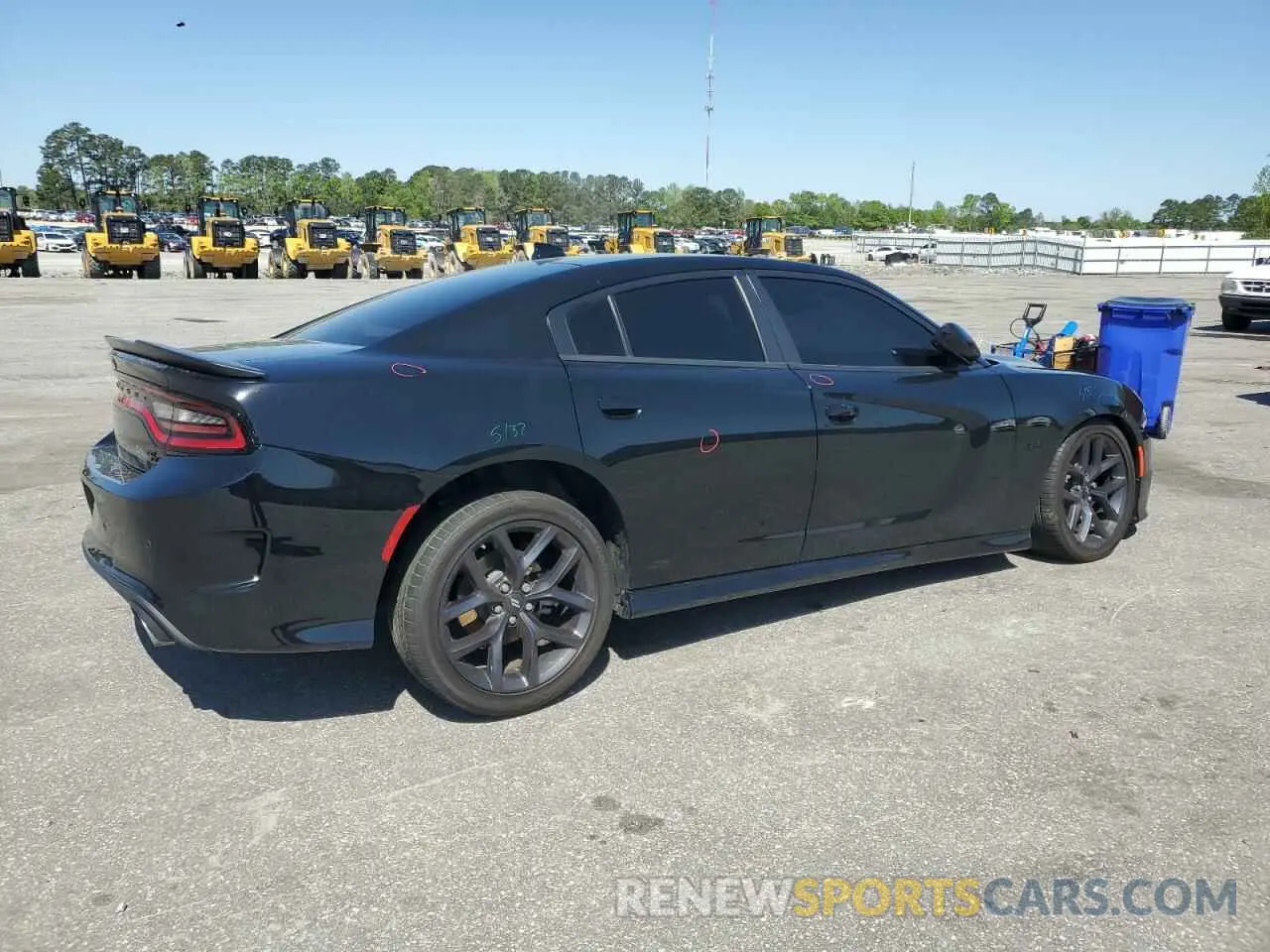 3 Photograph of a damaged car 2C3CDXCT9PH613325 DODGE CHARGER 2023