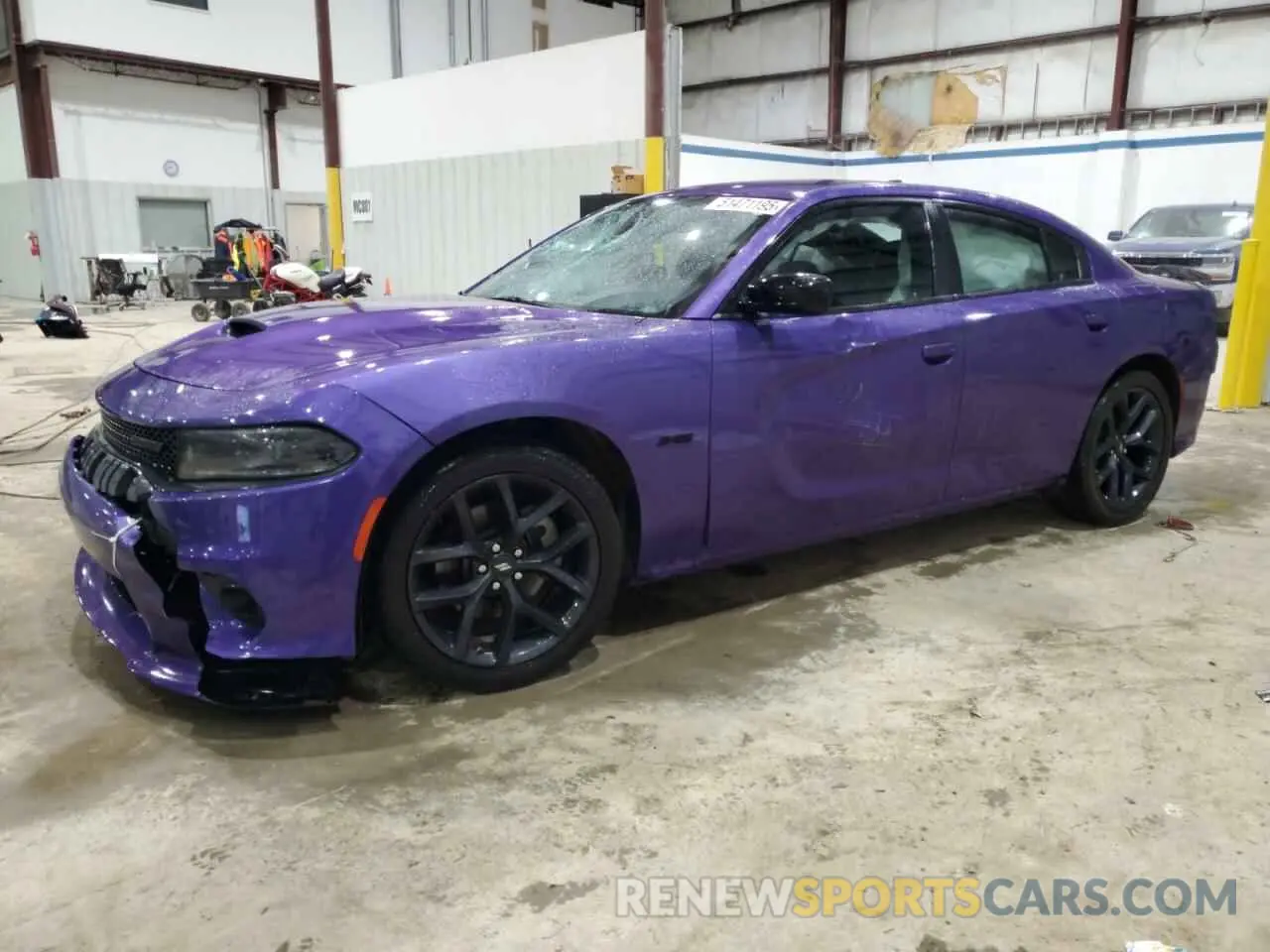 1 Photograph of a damaged car 2C3CDXCT9PH639455 DODGE CHARGER 2023