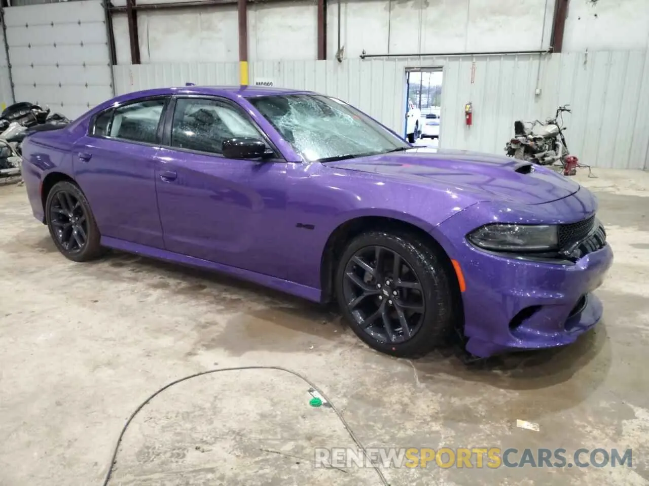 4 Photograph of a damaged car 2C3CDXCT9PH639455 DODGE CHARGER 2023