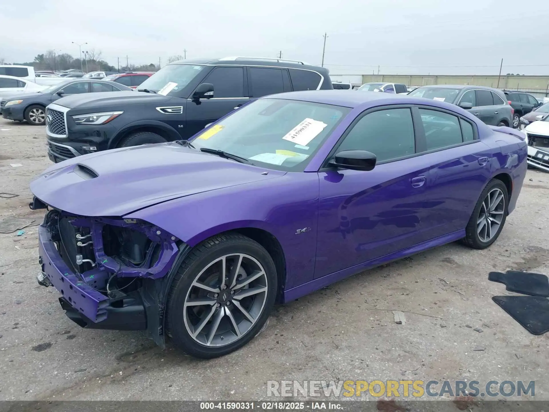 2 Photograph of a damaged car 2C3CDXCTXPH622230 DODGE CHARGER 2023