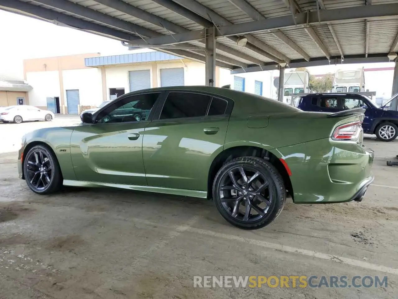 2 Photograph of a damaged car 2C3CDXCTXPH689863 DODGE CHARGER 2023