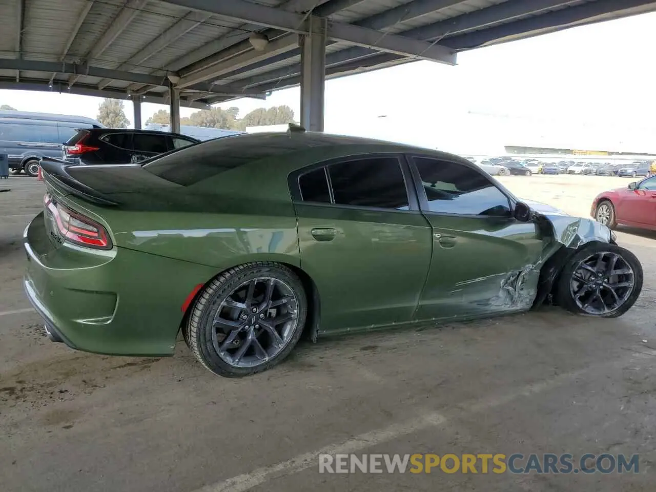 3 Photograph of a damaged car 2C3CDXCTXPH689863 DODGE CHARGER 2023