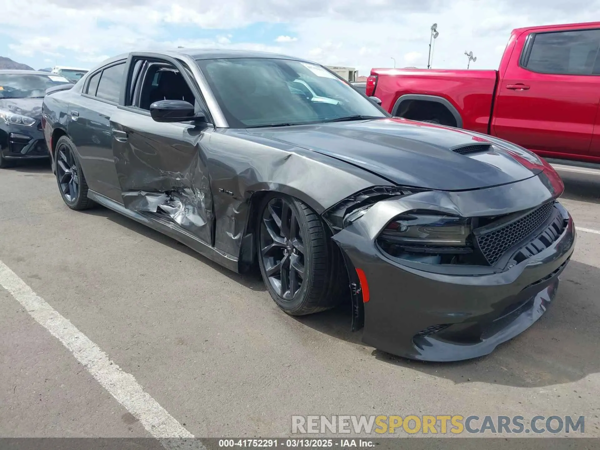 1 Photograph of a damaged car 2C3CDXCTXPH699132 DODGE CHARGER 2023
