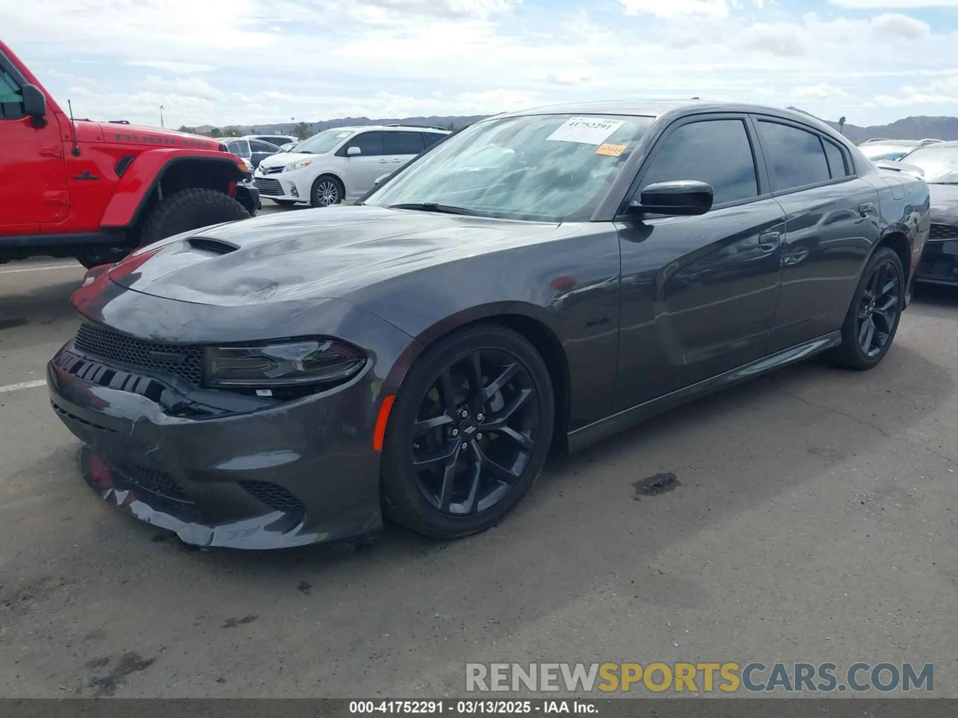 2 Photograph of a damaged car 2C3CDXCTXPH699132 DODGE CHARGER 2023