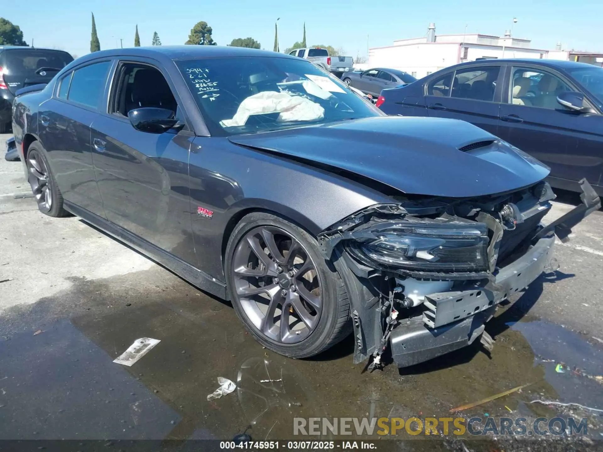 1 Photograph of a damaged car 2C3CDXGJ0PH555775 DODGE CHARGER 2023