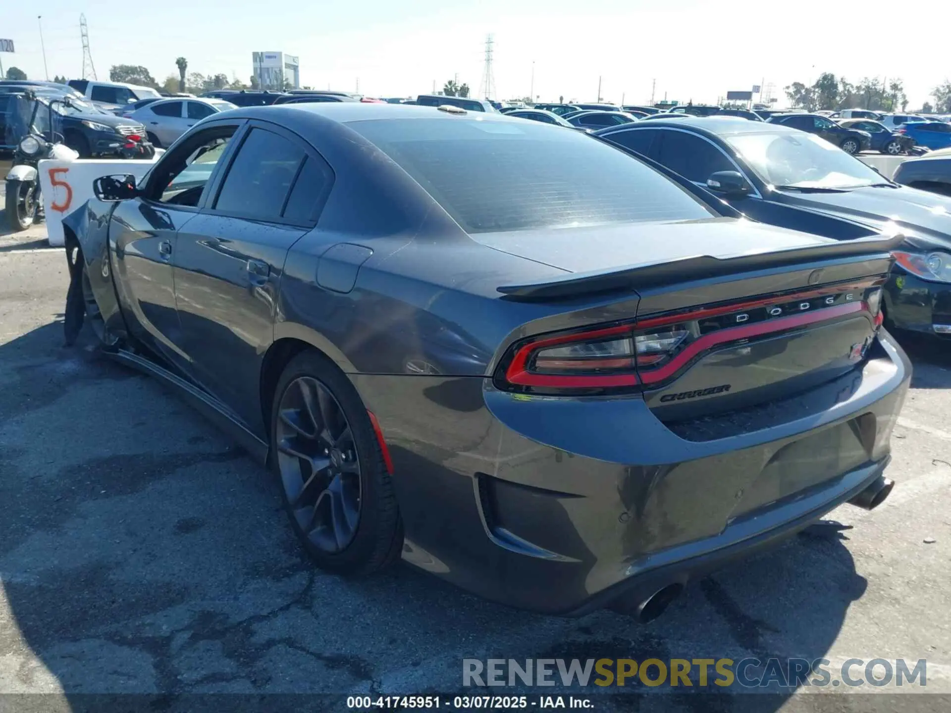 3 Photograph of a damaged car 2C3CDXGJ0PH555775 DODGE CHARGER 2023
