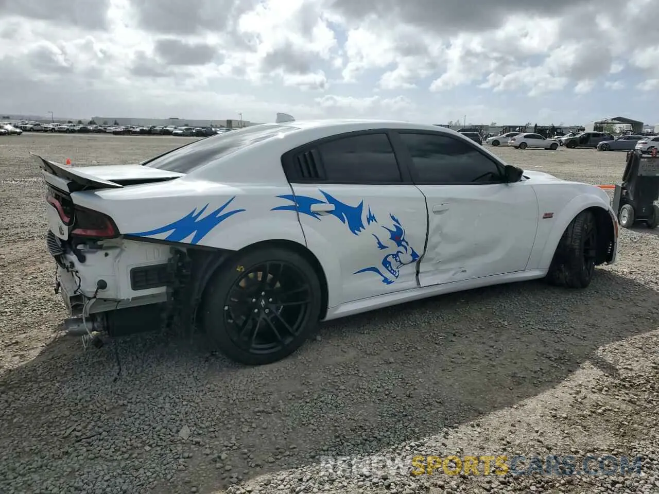 3 Photograph of a damaged car 2C3CDXGJ0PH556845 DODGE CHARGER 2023