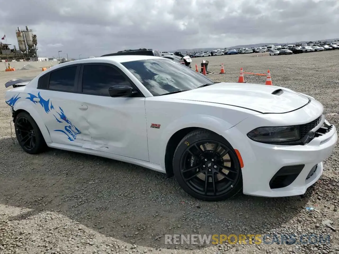 4 Photograph of a damaged car 2C3CDXGJ0PH556845 DODGE CHARGER 2023