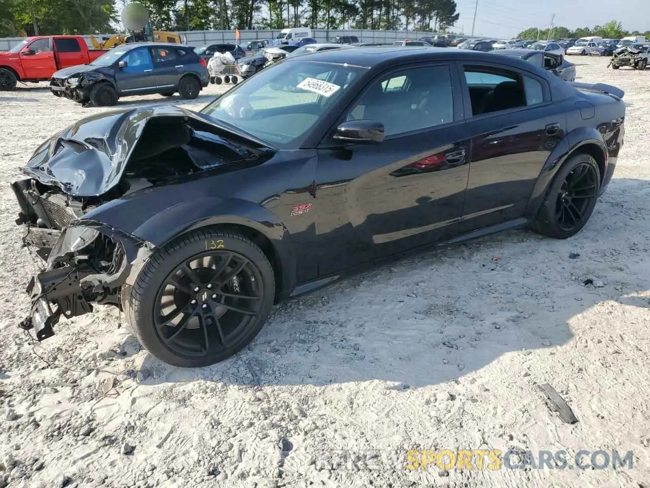 1 Photograph of a damaged car 2C3CDXGJ0PH666262 DODGE CHARGER 2023