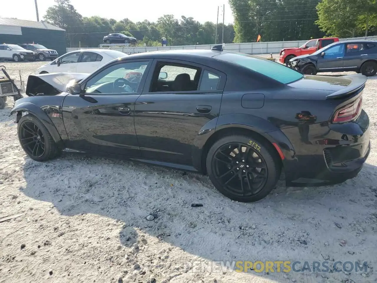 2 Photograph of a damaged car 2C3CDXGJ0PH666262 DODGE CHARGER 2023